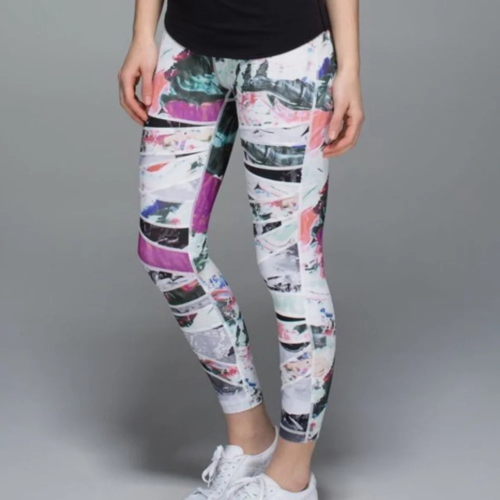 Lululemon High  Times Leggings (Pigment Wave)